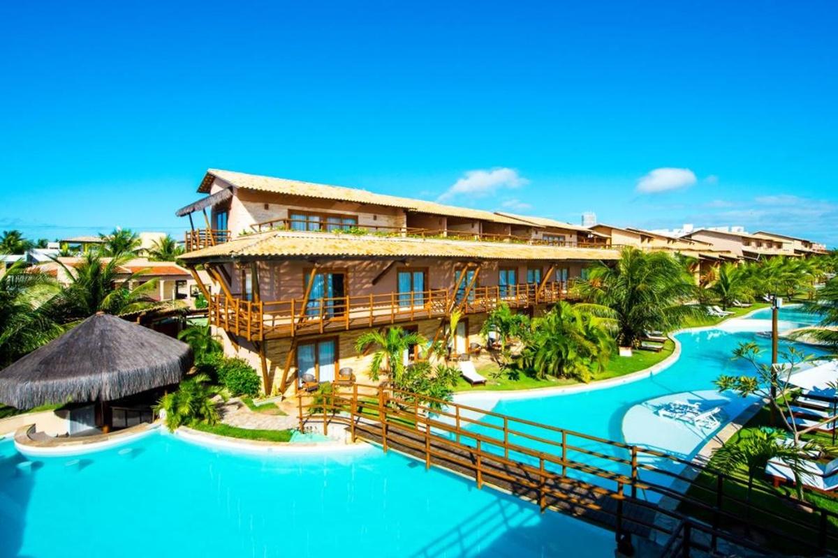 Praia Bonita Resort & Conventions - Praia De Camurupim Tabatinga  Buitenkant foto