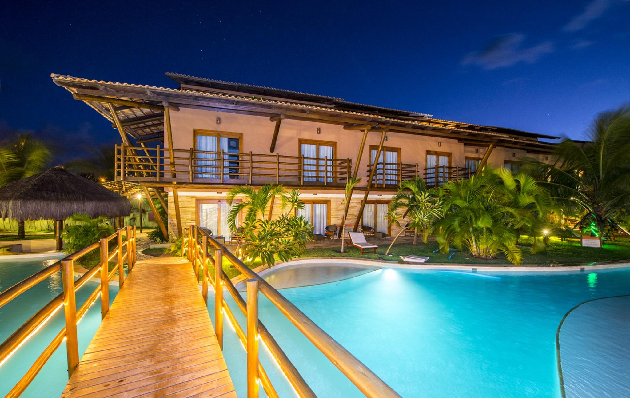 Praia Bonita Resort & Conventions - Praia De Camurupim Tabatinga  Buitenkant foto